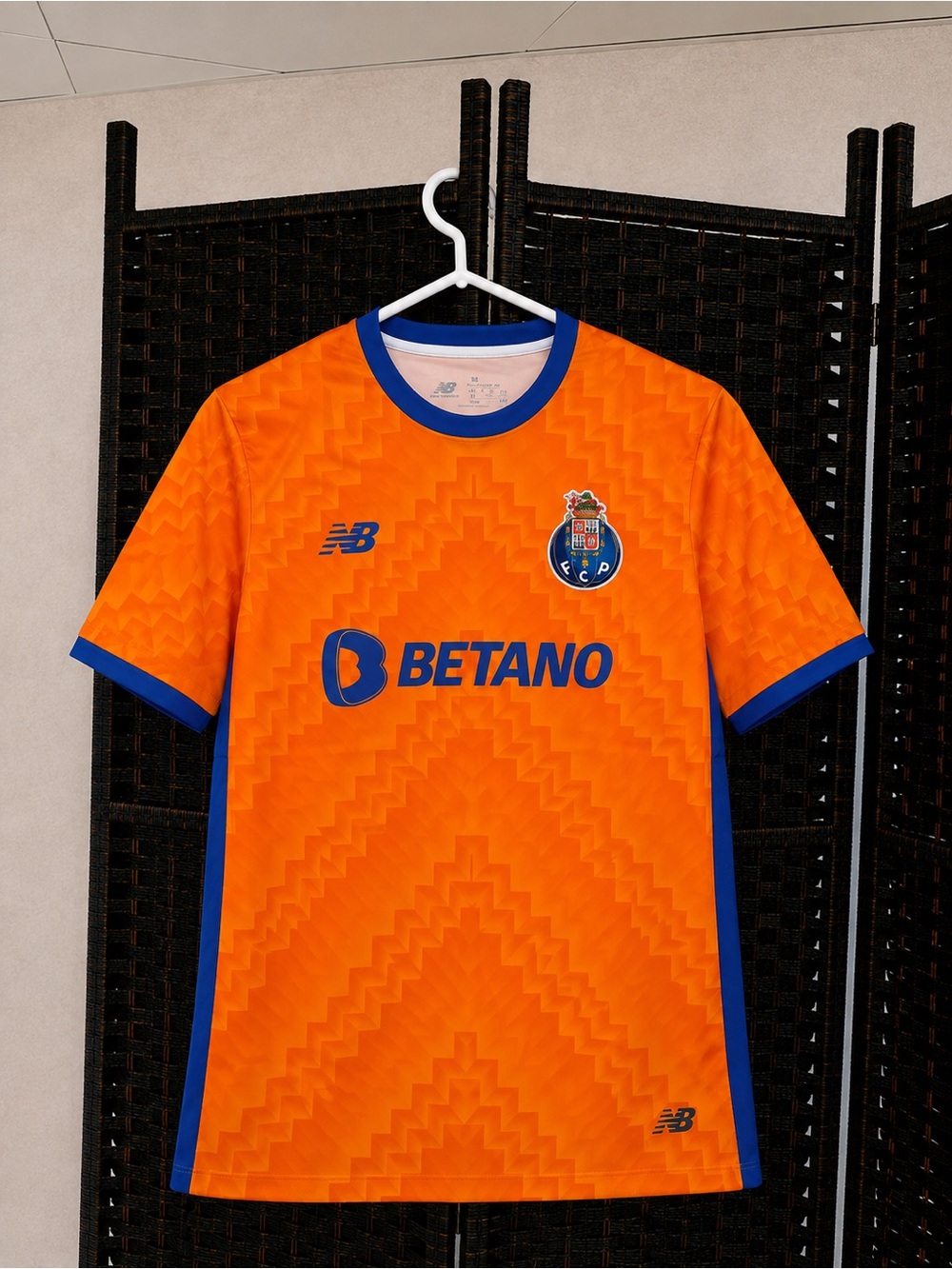 New Balance FC Porto Orange Away Soccer Jersey
